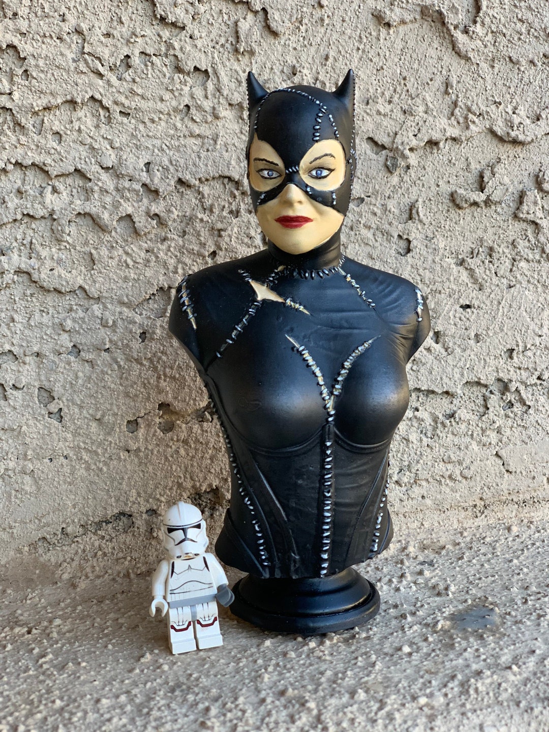 Catwoman Bust Inspired by Tim Burton. - Etsy