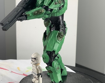 Beeldje Master Chiefcon met Energiezwaard 26Cm