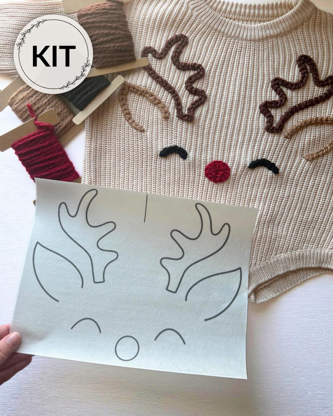 Embroidered Christmas Tree Sweater Baby