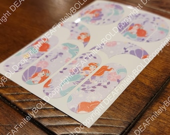 Princess Ariel: Cochlear Implant Skins for MedEl, Cochlear, and Advanced Bionics