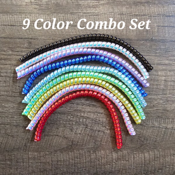 9 Color Combination Set (Every color included) Metallic Protective Cable Wrap | Cochlear Implant MedEl, Cochlear, and Advanced Bionics