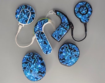 Circuit Board: Skins for MedEl, Cochlear, Advanced Bionics, Oticon, Phonak, and Dexcom