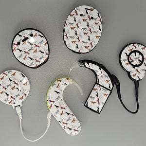 Horse Print: Skins for MedEl, Cochlear, Advanced Bionics, Oticon, and Phonak