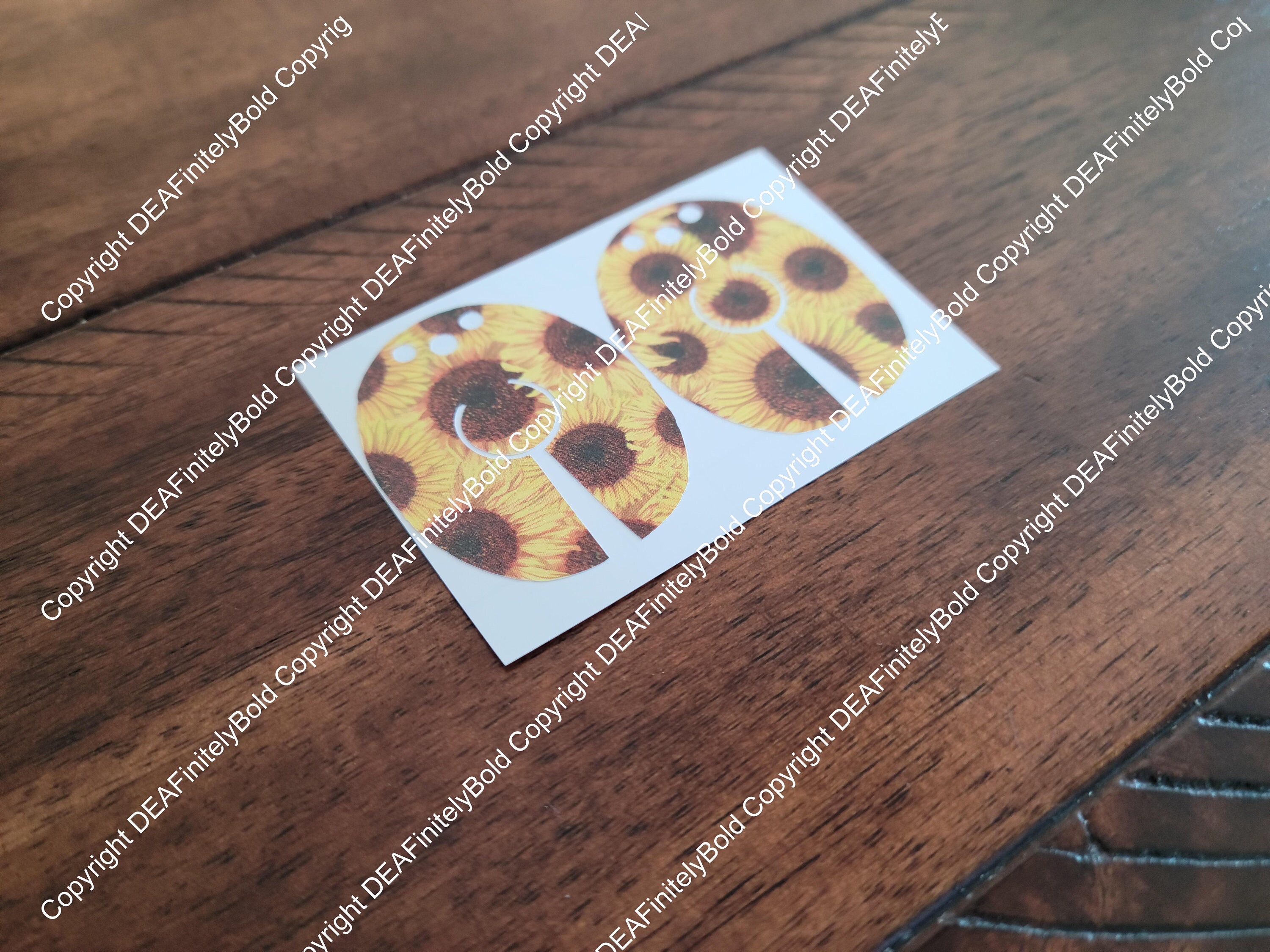 Sunflower Floral: Cochlear Implant Skins for Medel, Cochlear, and ...