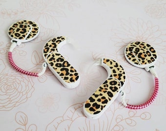 Leopard Print: Skins for MedEl, Cochlear, Advanced Bionics, Oticon, Phonak, and Dexcom