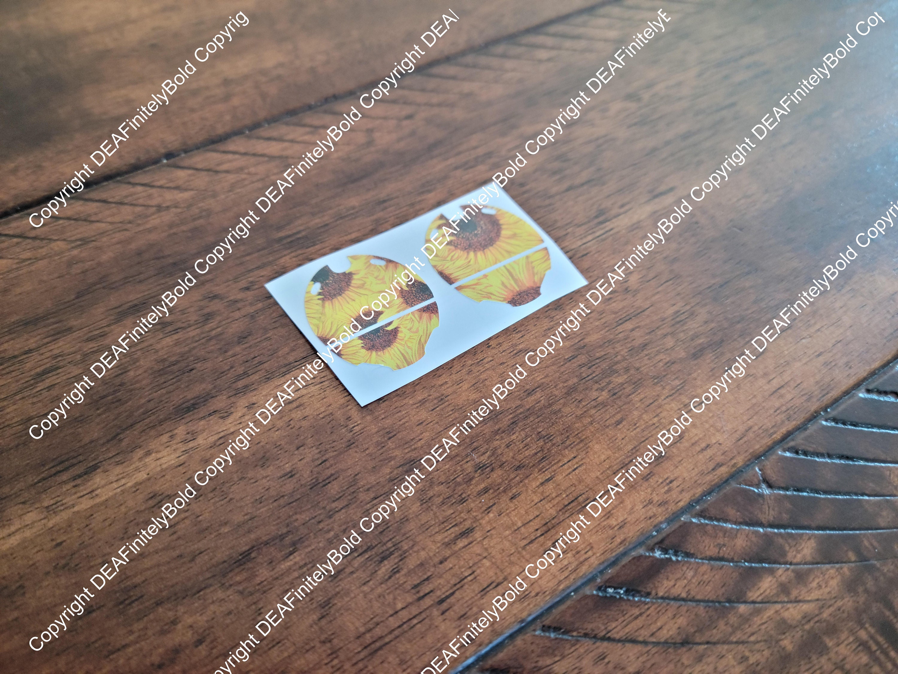 Sunflower Floral: Cochlear Implant Skins for Medel, Cochlear, and ...
