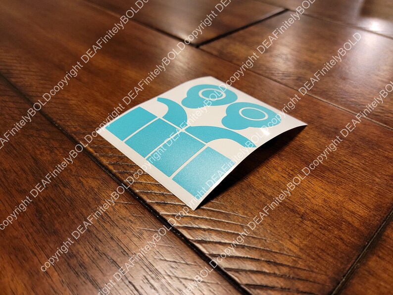 Cochlear Cochlear Implant Skins for MedEl Blue Shimmer Vinyl and Advanced Bionics