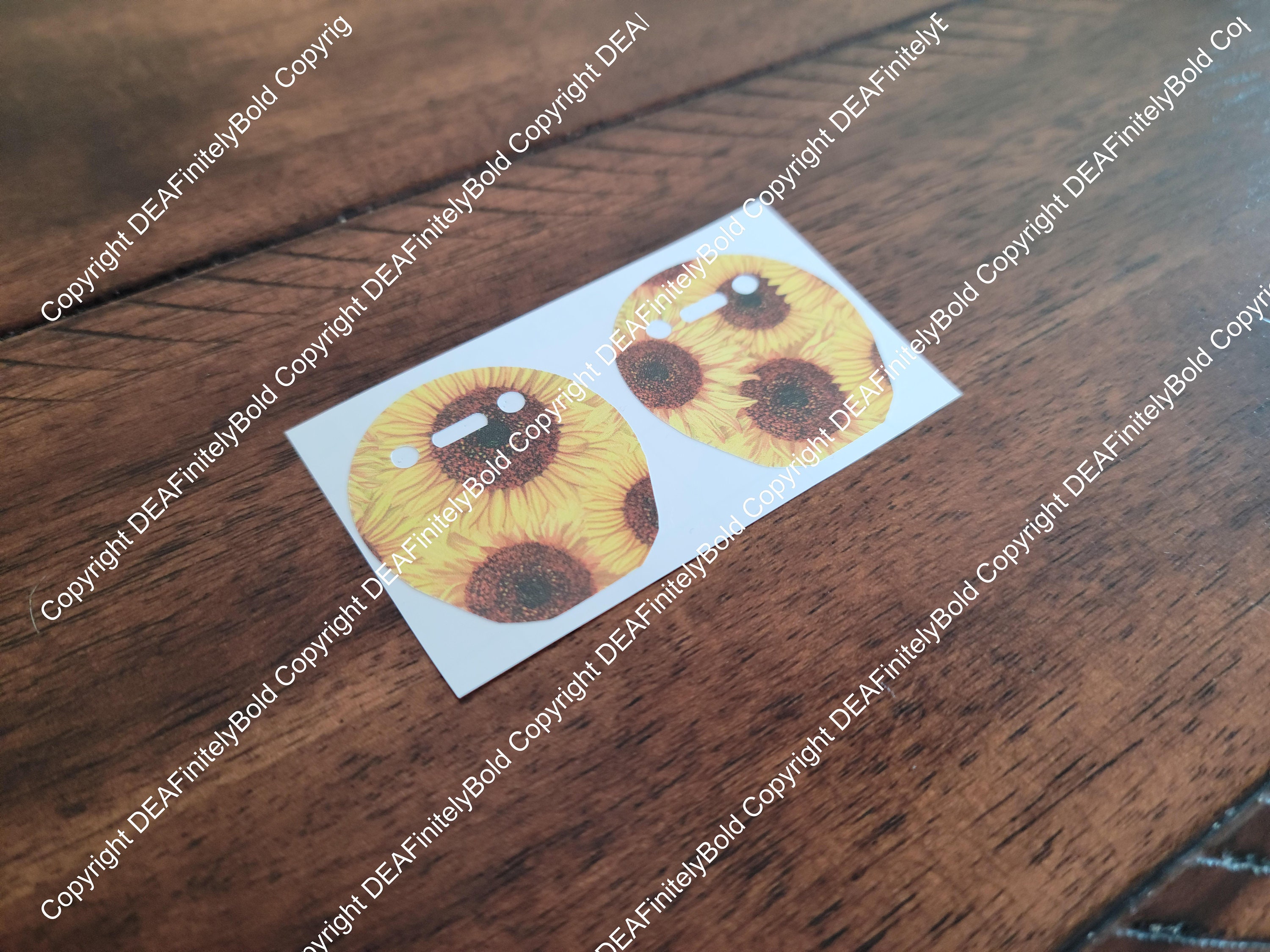 Sunflower Floral: Cochlear Implant Skins for Medel, Cochlear, and ...