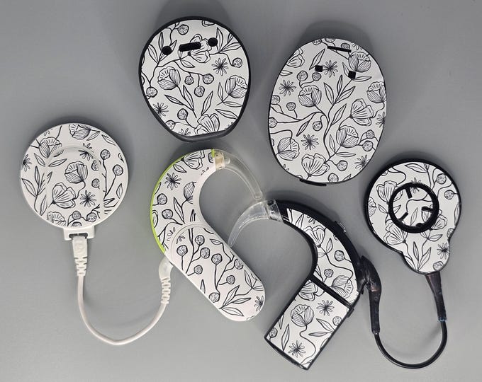 Cochlear Implant Skins | Cochlear Implant Stickers - Etsy