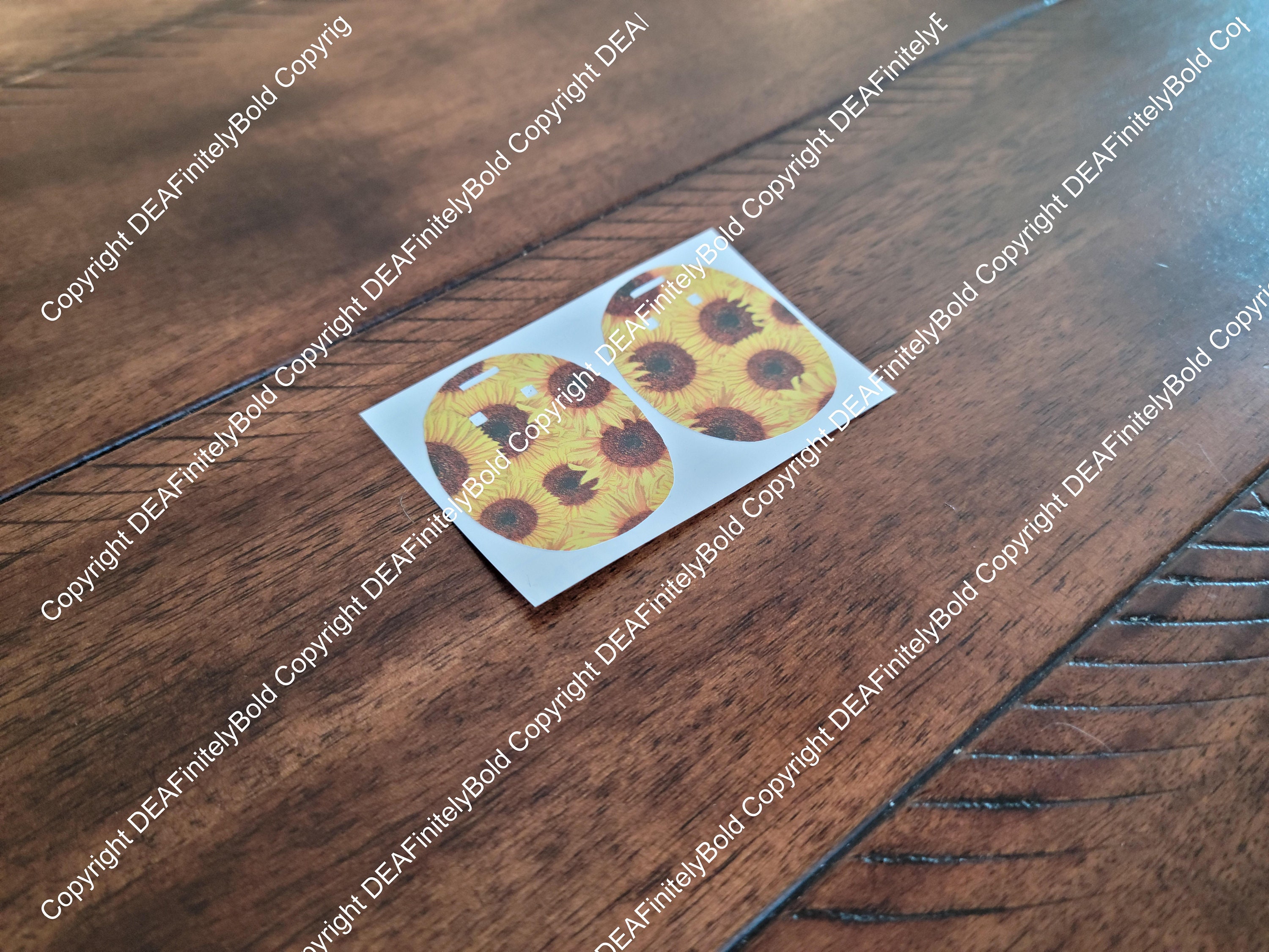 Sunflower Floral: Cochlear Implant Skins for Medel, Cochlear, and ...