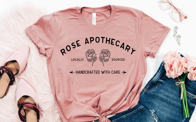 Rose apothecary shirt Schitt's Creek Shirt Rosebud Motel | Etsy