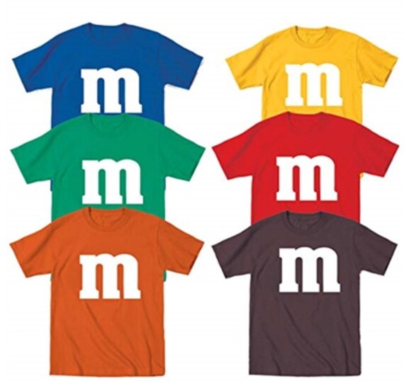 M&M T Shirt M and M T Shirt Group Family Halloween Costume T Etsy