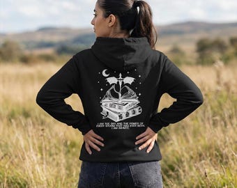 Fourth Wing Inspired Zip-Up Hoodie: Dragon Rider Fantasy Sweatshirt