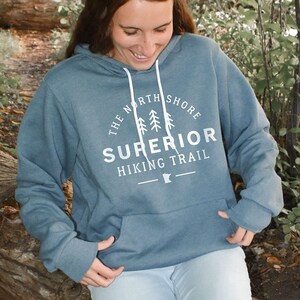 Superior Hiking Trail Sweatshirt ∙ Duluth Hoodie ∙ Lake Superior ∙ MN Crew ∙ Minnesota Hoodie ∙ MN North Shore ∙ Superior Hiking Trail