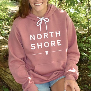 MN North Shore ∙ Duluth Hoodie ∙ Lake Superior ∙ Minnesota Hoodie ∙ Womens Unisex ∙ Superior Hiking Trail ∙ MN Gift ∙ State Parks ∙ SHT