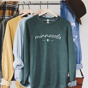 Minnesota  Sweatshirt ∙ MN Crewneck ∙ Lake Superior ∙ MN Crew ∙ Minnesota Crewneck ∙ MN North Shore ∙ Superior Hiking Trail ∙ Hoodie GIft