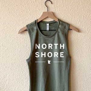 Minnesota North Shore Tank Top ∙ Duluth T Shirt ∙ Lake Superior ∙ MN Bro Tank ∙ Minnesota Shirt ∙ MN North Shore ∙ Superior Hiking Trail