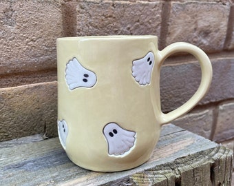 Buttercup Yellow Ghost Mug *PRE ORDER*