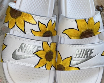 sunflower nike sandals