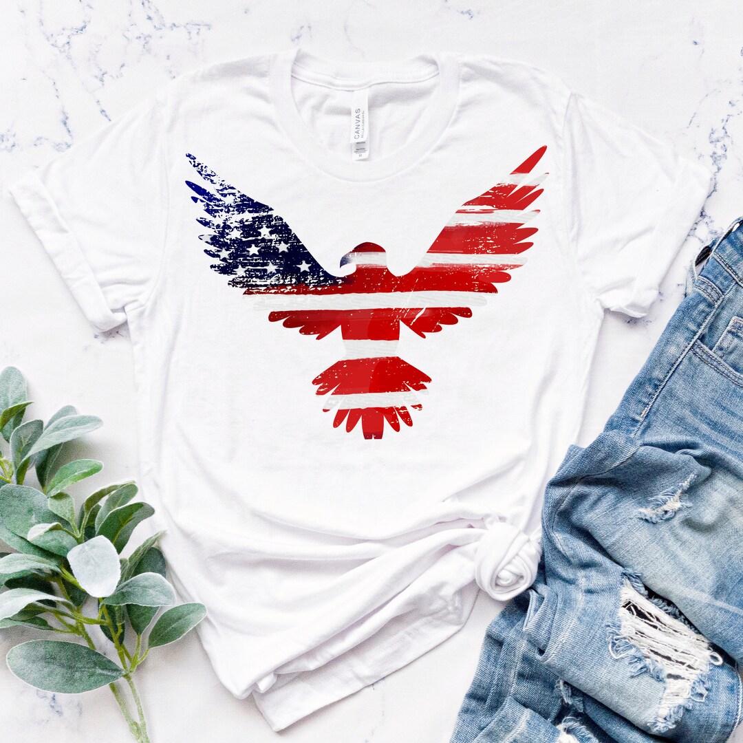 American Flag Bald Eagle for Usa Patriotic 4th of July Independence Day ...