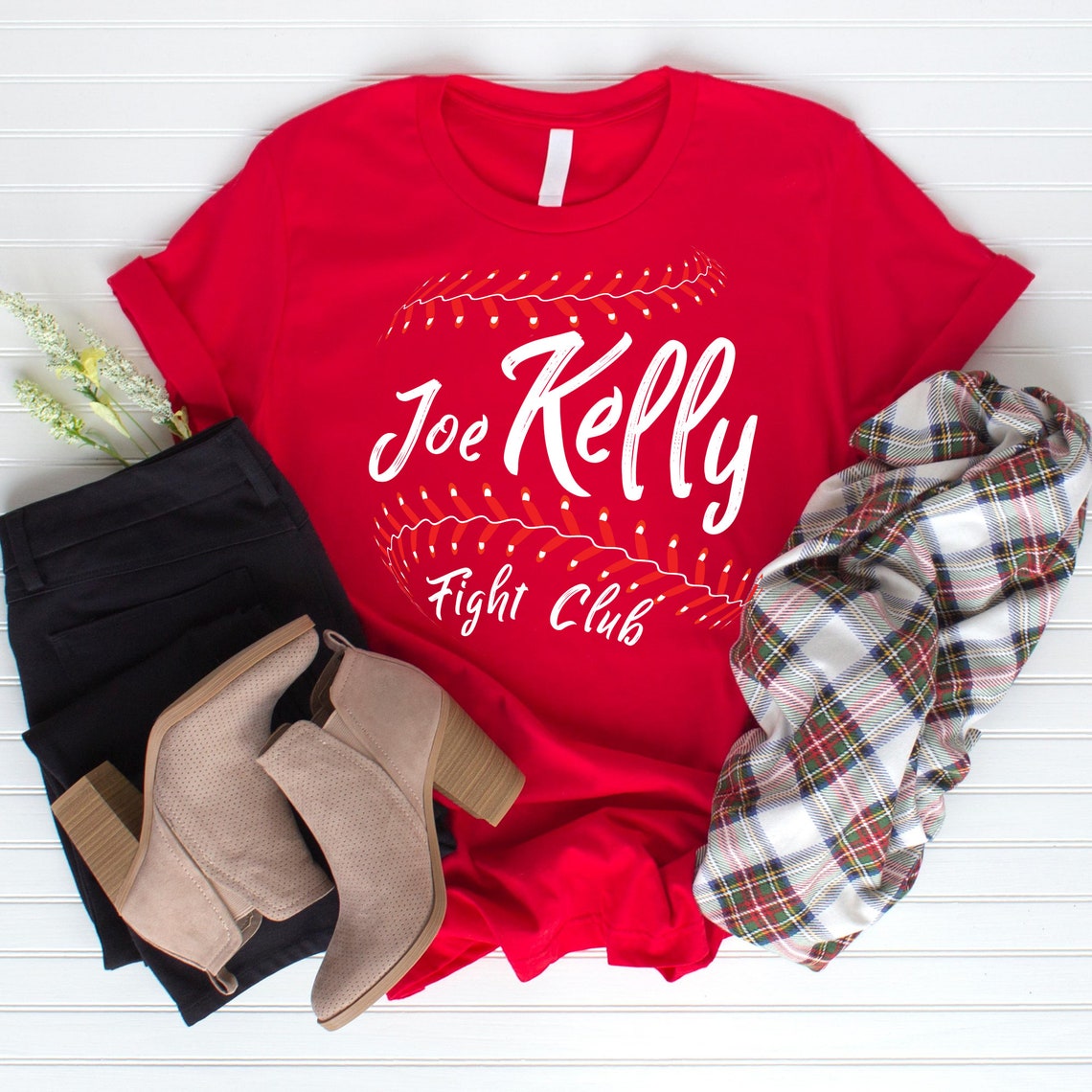 Joe Kelly Fight Club Tshirt Fight Club Shirt Joe Kelly Fight Etsy