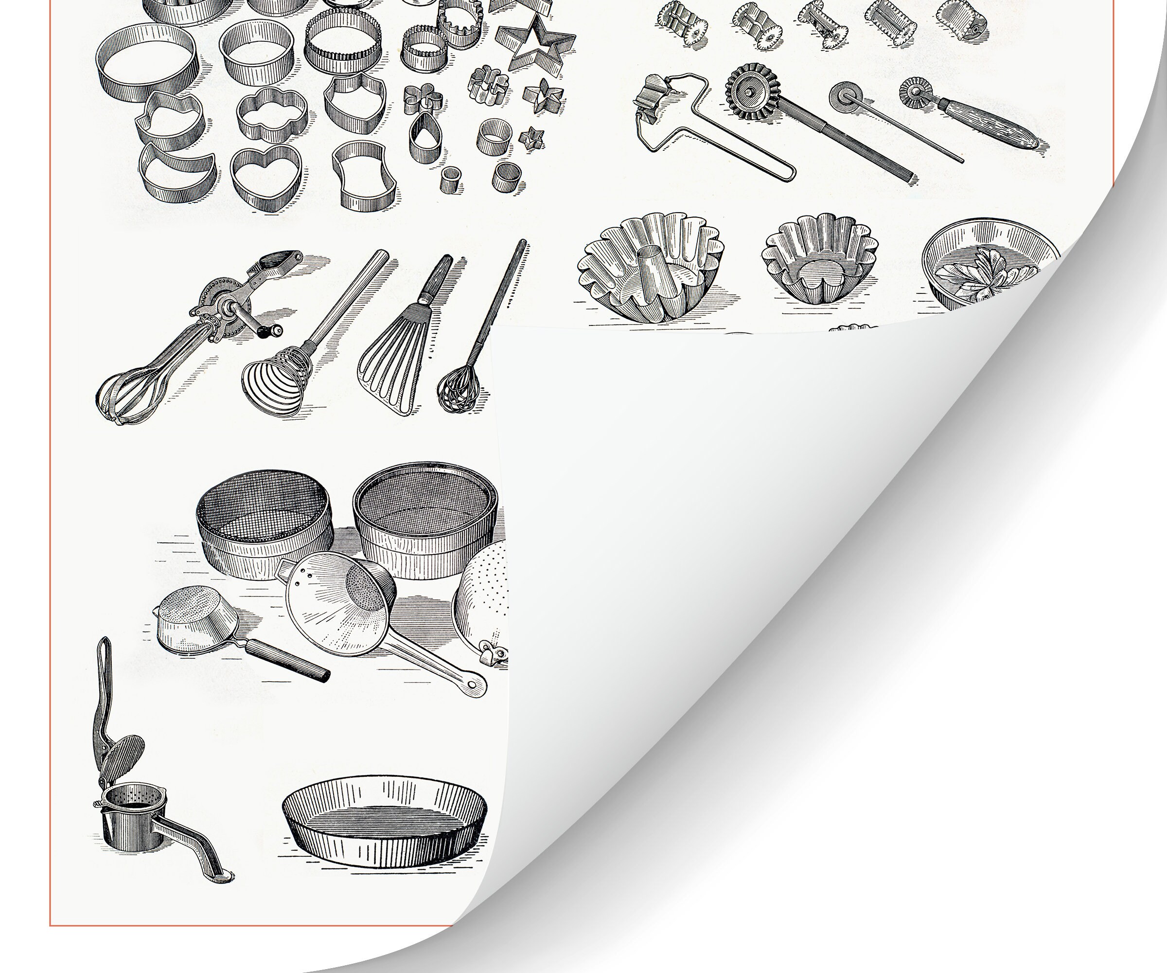 Küchen Wanddekoration Backhaus Poster Wandkunst schwarz-weiß | Etsy