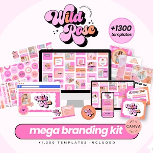 Canva-brandingkit - logo-ontwerp - brandingkit - Instagram-sjablonen - Canva-logosjabloon - socialmediakit - haspelsjablonen - WR01