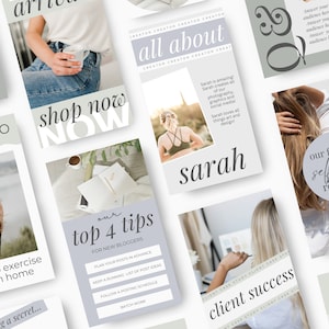 500 plantillas de Canva para redes sociales: Reels y publicaciones de Instagram (descarga digital) imagen 4