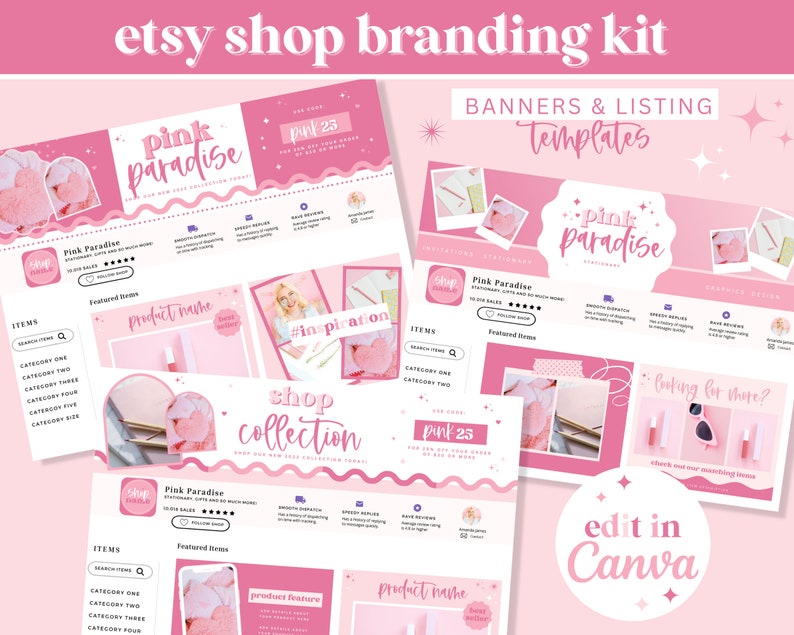 Etsy Shop Kit Etsy Shop Branding Kit Etsy Store Banner Etsy Etsy Shop Kit Etsy Shop Branding Kit Etsy Store Banner Etsy