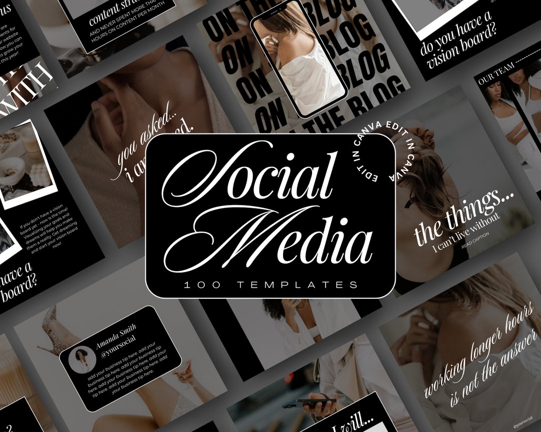 Instagram Templates Canva Social Media Templates Instagram Templates ...