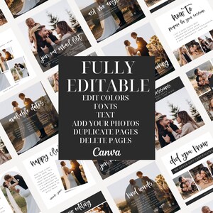 Photography Instagram Stories Template: Social Media Canva Posts (Digital Download) image 3