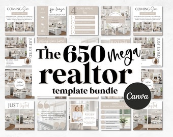 Real Estate Social Media Templates - Real Estate Instagram Posts - Realtor Social Media - Real Estate Instagram Stories - Realtor Templates