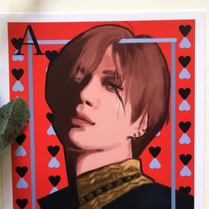 Taemin Ace of Hearts Print