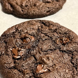 Homemade Chewy Double Chocolate Chip Cookie | A Dozen Of Cookies | Mother Day gifts | Princess Cookies | Baked Goods | From Scratch Sweets