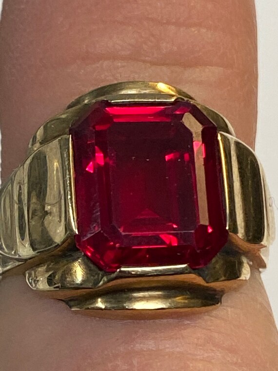 Art Deco Ruby Ring
