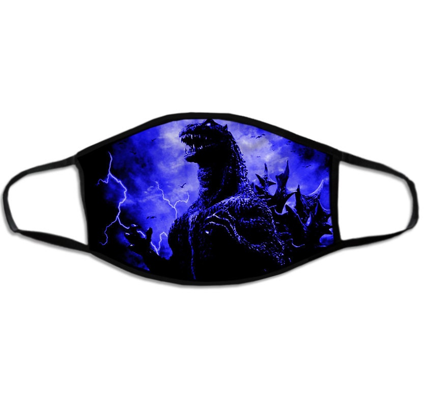 Godzilla face mask. Adults and kids sizes. | Etsy