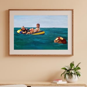 Rum Ham Giclee Print: Whimsical Food Art