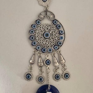 EVIL EYE Home Decor Wall Hanger/Turkish Hamsa Wall Decor/Nazar Wall Hanging Decor
