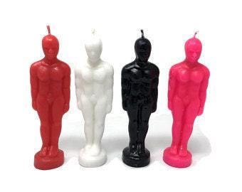 Figure Candle, Nag Champa Scented