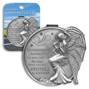 ANGEL VISOR CLIP/metalen clip/autovizieren