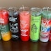 ENERGIZED AND ANOINTED Glass Candles | Blessed and Consecrated / Bouji Kouran| Santeria| Velas Energizadas| Voodoo| Wicca| 