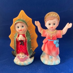 FIGURAS SANTAS/Estatuas de Santos/Madre Milagro/St. Judas/Sagrado Corazón/Divino Niño/Virgen de Guadalupe