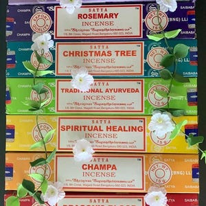 BUY 6 GET 1 FREE/ Satya Scented Incense/ Premium Durga Masala Incense