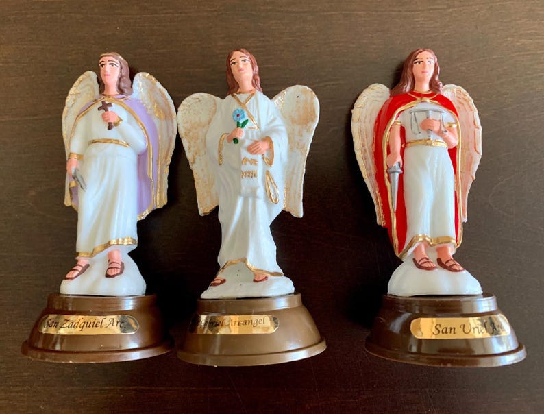 ARCHANGEL FIGURINES Collectible Hand Made/ 12.5cm/ 4.9 Inches/ Resin ...