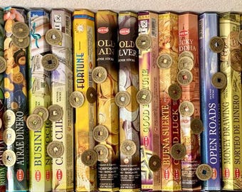 INCENSE STICKS | Variety Scented Incense | Hem Govinda Kamini | Good Fortune Love Money