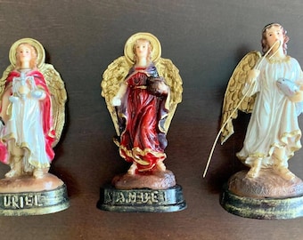 ARCHANGEL FIGURINES Collectible Hand Made/ 12.5cm/ 4.9 inches/ Resin/ Rubber