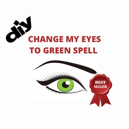 How to BEAUTY SPELL Eye Color Change to Green Eyes 67 DIY Etsy