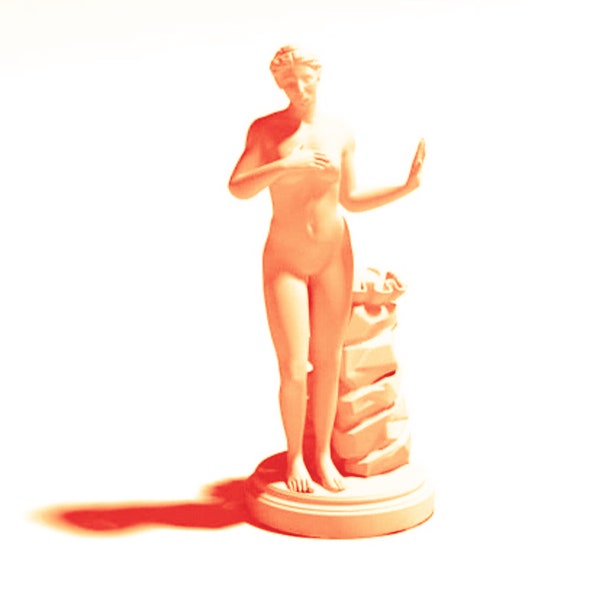 Statue Figure Of Goddess Aphrodite - Ancient Greek - Mould Mold File for 3D Printer, 3d Printing, Clay Resin 3d model for Printing STL Niam1