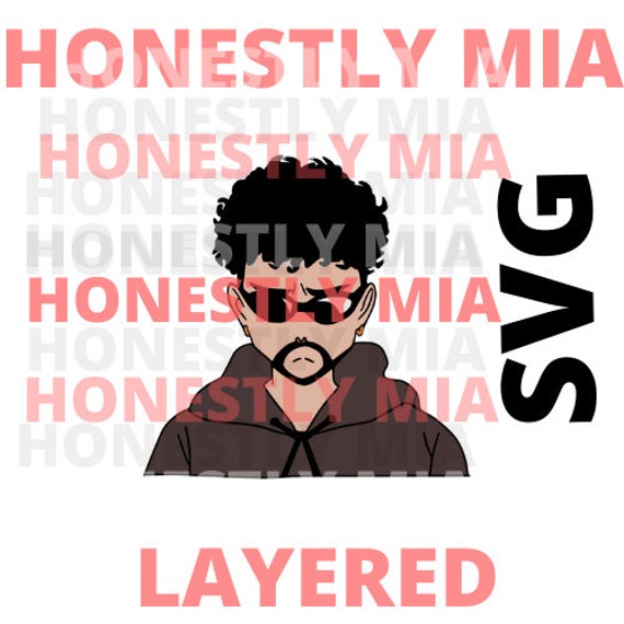 Free Bad Bunny Svg Yonaguni 301 SVG PNG EPS DXF File