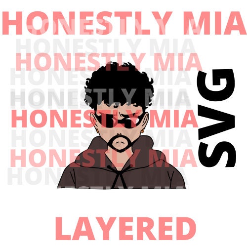 Bad Bunny YONAGUNI anime / SVG / Layered